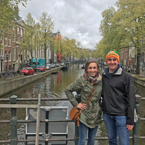 Sam & Garrett in Amsterdam, 2017