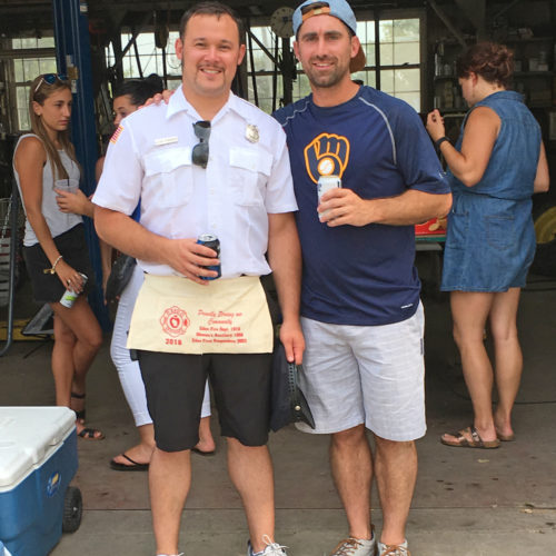 Sam and Josh at the Eden Parade, 2018